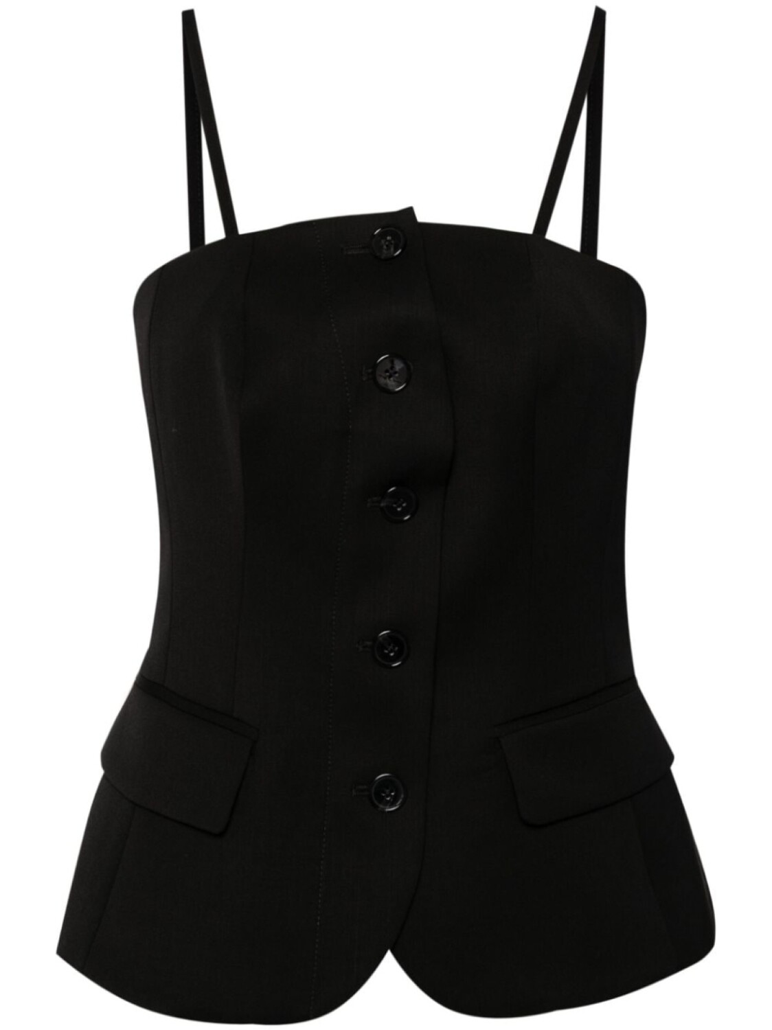 DONDUP топ на пуговицах, черный
DONDUP топ на пуговицах, черный