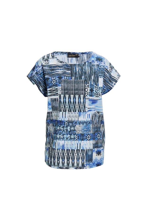 Сверхлегкая блузка с принтом из чистого хлопка. Goldner, мультиколор
Сверхлегкая блузка с принтом из чистого хлопка. Goldner, мультиколор