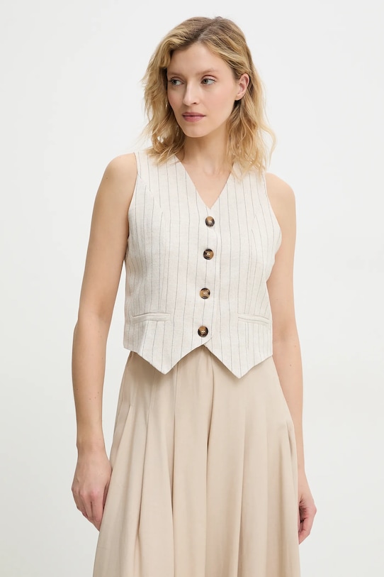Льняная жилетка Answear.Lab, бежевый
Льняная жилетка Answear.Lab, бежевый