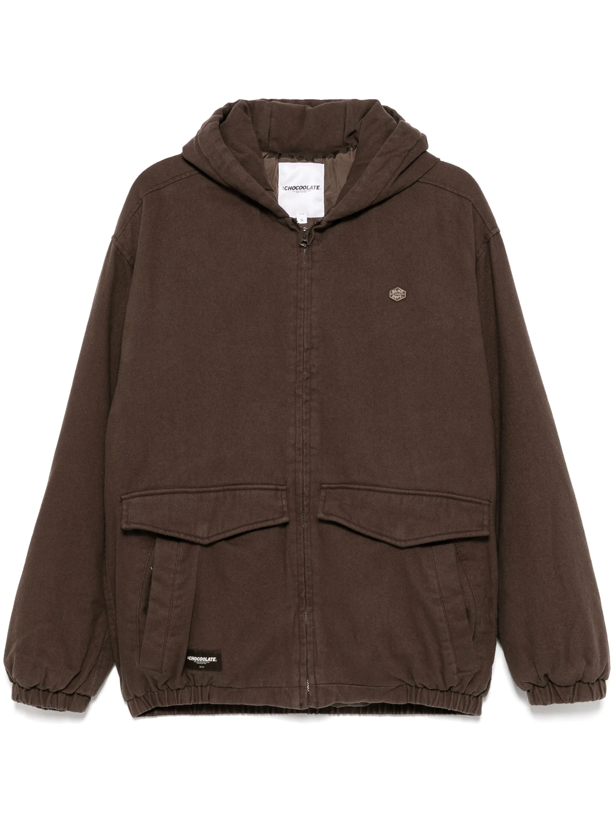 Куртка с капюшоном и нашивкой-логотипом Chocoolate, коричневый
Куртка с капюшоном и нашивкой-логотипом Chocoolate, коричневый