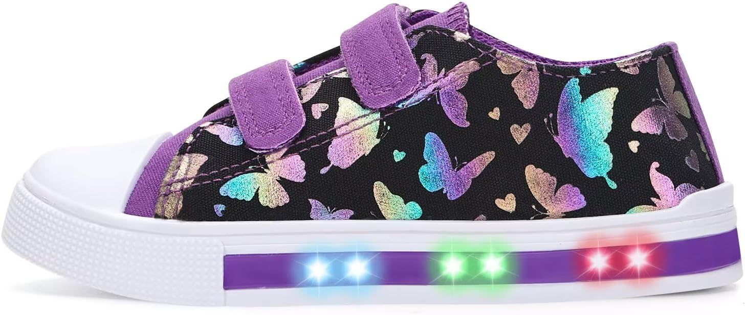 Кроссовки EUXTERPA для малышей с подсветкой, повседневные детские тканевые обувь с регулируемым ремешком для девочек и мальчиков, фиолетовый
Кроссовки EUXTERPA для малышей с подсветкой, повседневные детские тканевые обувь с регулируемым ремешком для девочек и мальчиков, фиолетовый