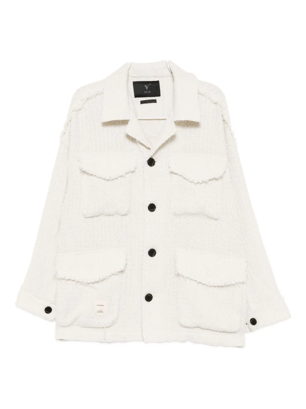 Куртка-рубашка с нашивкой-логотипом FIVE CM, нейтральный
Куртка-рубашка с нашивкой-логотипом FIVE CM, нейтральный