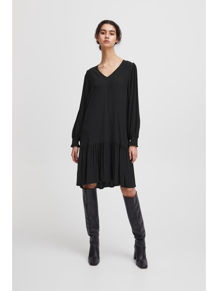 ICHI Платье IHCALOVA, стандартный крой, черное
ICHI Платье IHCALOVA, стандартный крой, черное