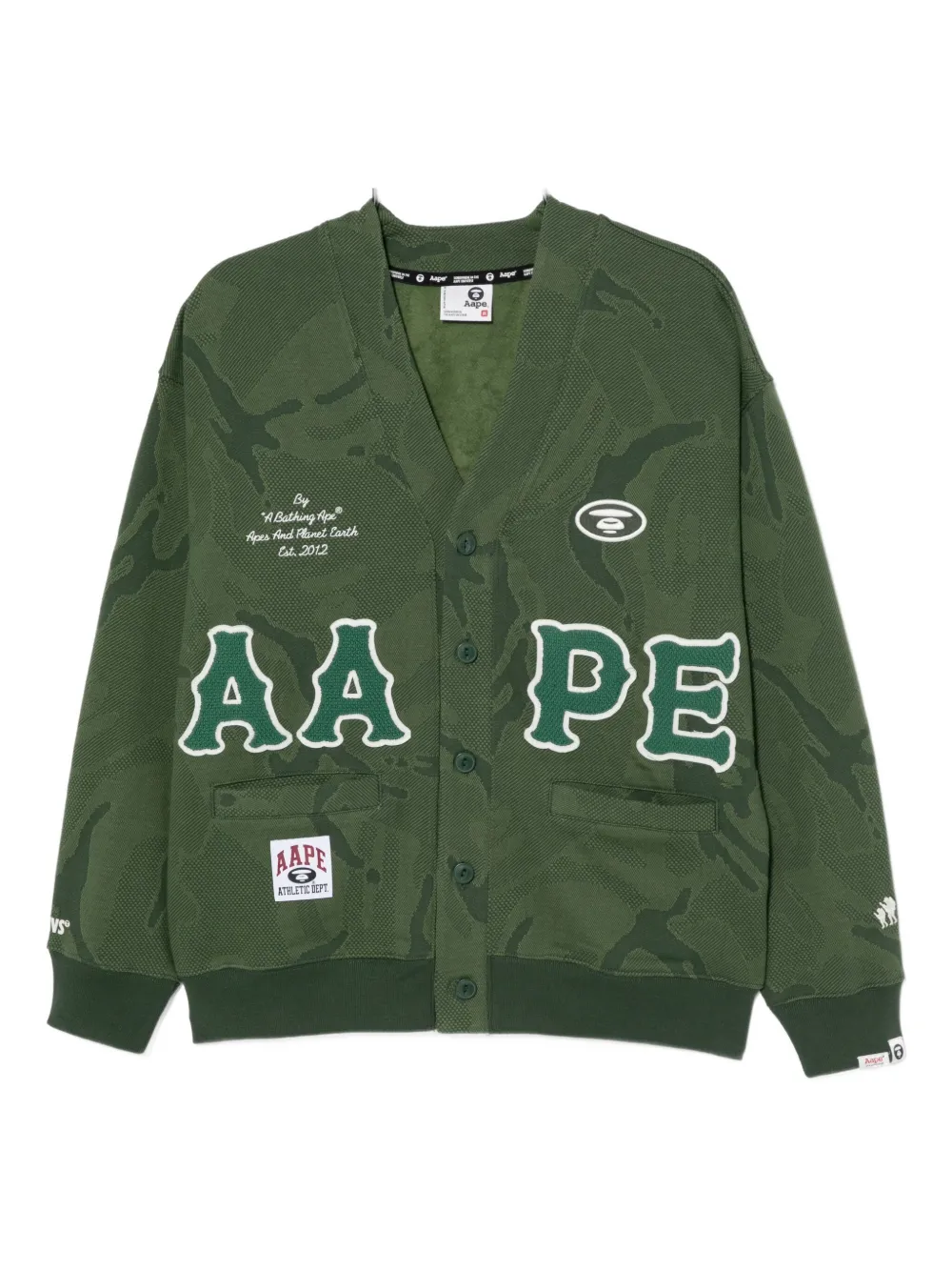 Камуфляжная толстовка с логотипом AAPE BY *A BATHING APE, зеленый
Камуфляжная толстовка с логотипом AAPE BY *A BATHING APE, зеленый