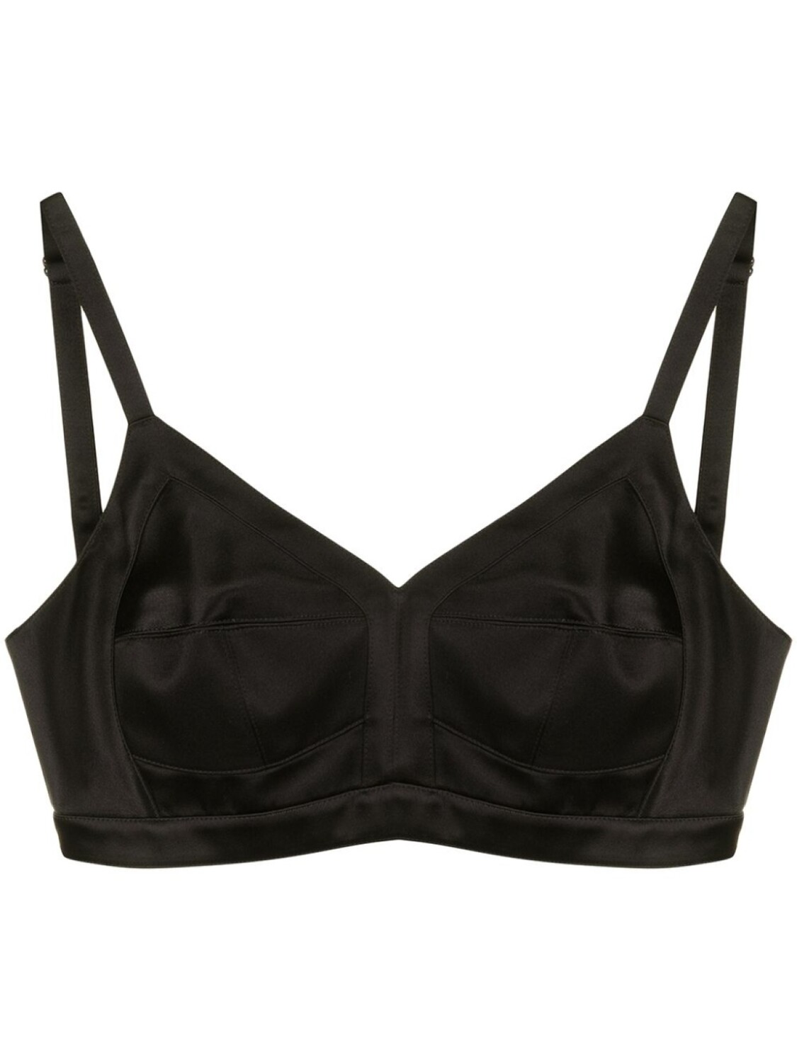 Alexander McQueen укороченный топ на тонких бретелях, черный
Alexander McQueen укороченный топ на тонких бретелях, черный