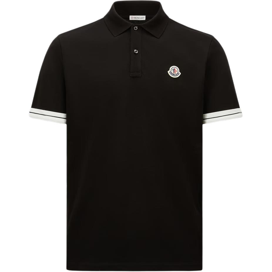 Хлопковая поло с логотипом Moncler, черный
Хлопковая поло с логотипом Moncler, черный