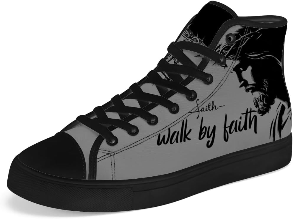 Кеды на высокой подошве chebing для мужчин и женщин, Faith Over Fear, с верхом из ткани, шнуровкой, повседневные, подарок для мужчин и женщин, зеленый
Кеды на высокой подошве chebing для мужчин и женщин, Faith Over Fear, с верхом из ткани, шнуровкой, повседневные, подарок для мужчин и женщин, зеленый