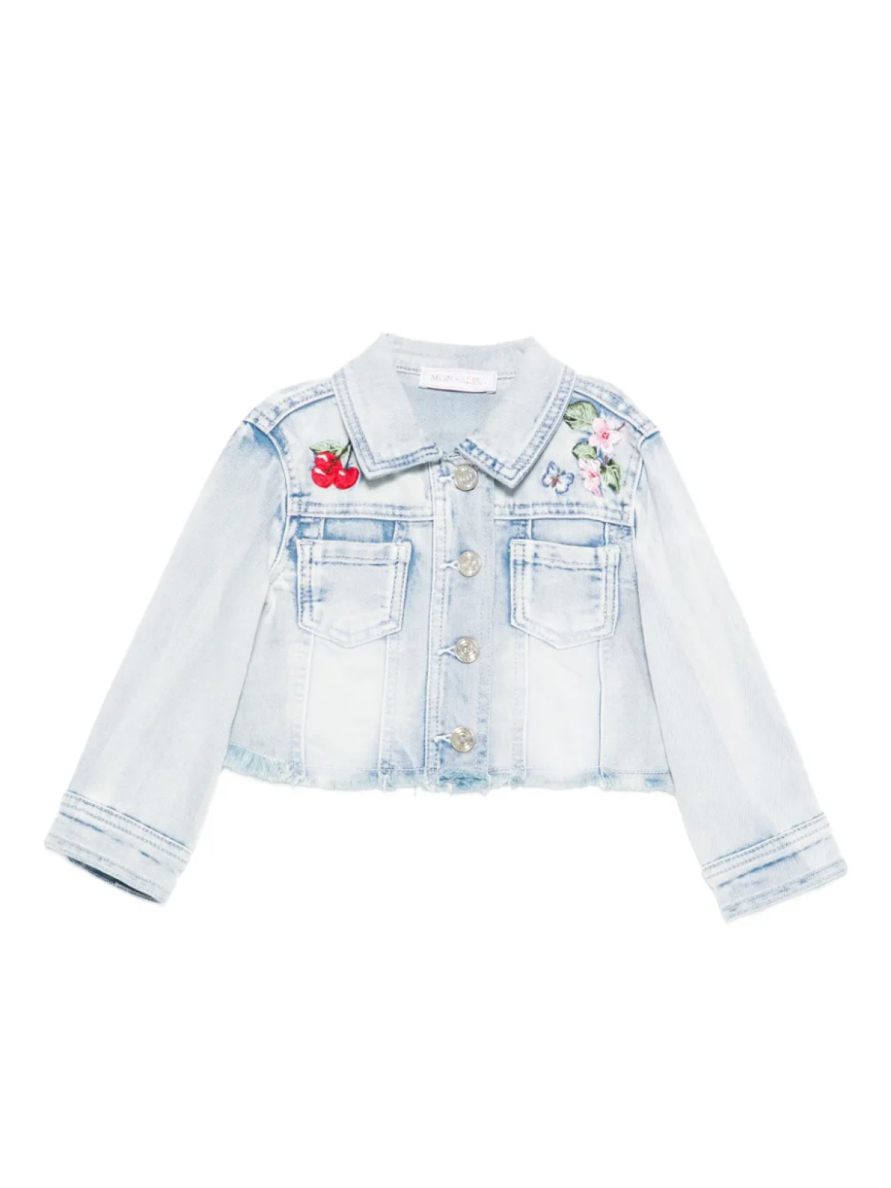 Джинсовая куртка Monnalisa с вышивкой, синий
Джинсовая куртка Monnalisa с вышивкой, синий