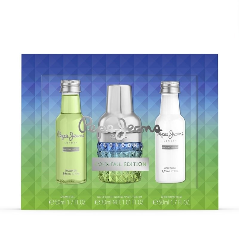 Pepe Jeans, Коктейль, Подарочный набор для него, Набор косметики, 3 шт
Pepe Jeans, Коктейль, Подарочный набор для него, Набор косметики, 3 шт