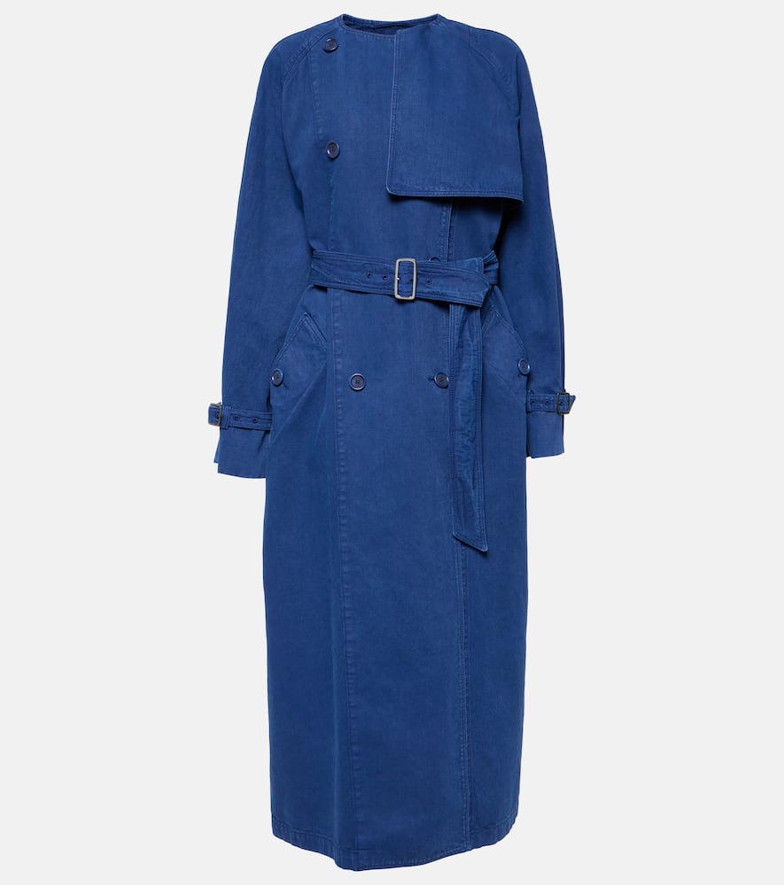 Куртка-тренч из хлопкового полотна calao Max Mara, Blu Inchiostro
Куртка-тренч из хлопкового полотна calao Max Mara, Blu Inchiostro