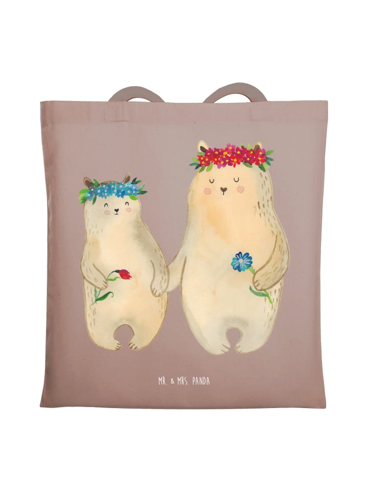 Mr. & Mrs. Panda Сумка с изображением медведя и цветочного венка, без надписи, пастельно-коричневого цвета
Mr. & Mrs. Panda Сумка с изображением медведя и цветочного венка, без надписи, пастельно-коричневого цвета