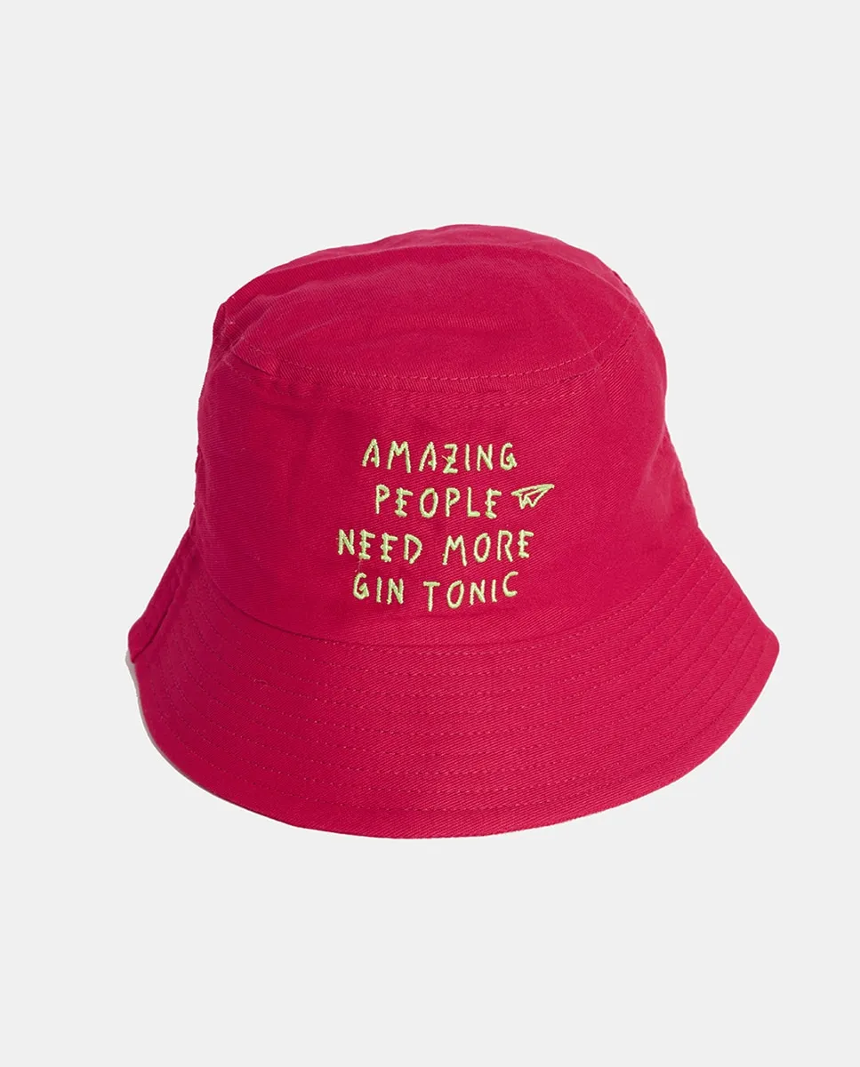 Панама с надписью Línea Daria, красный
Панама с надписью Línea Daria, красный