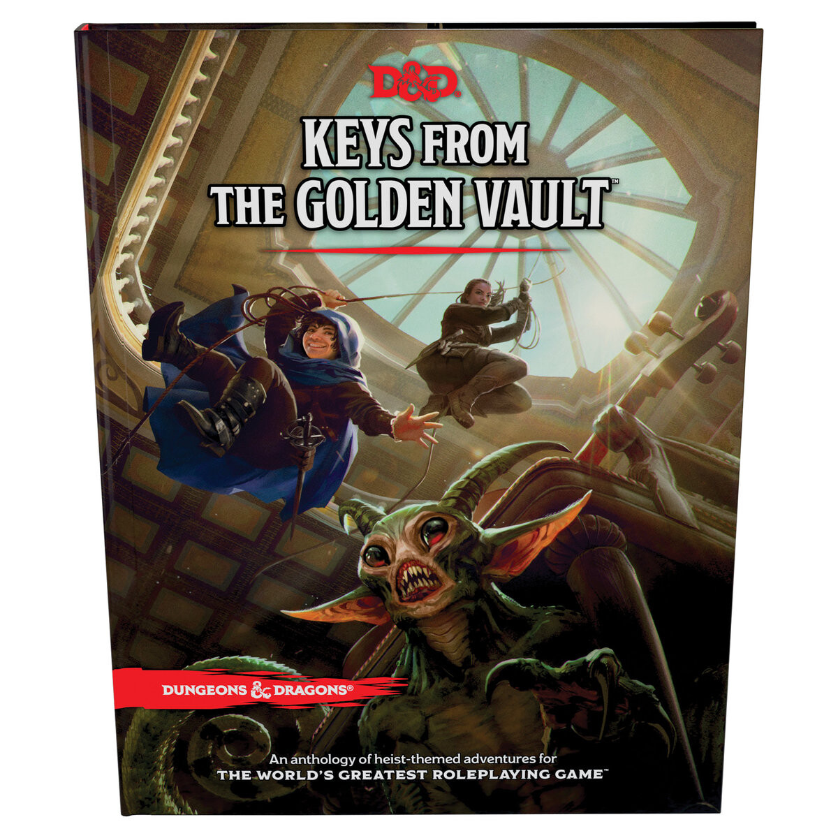 Ключи к Dungeons and Dragons 5.0 из руководства Golden Vault, Wizards of the Coast (английское издание)
Ключи к Dungeons and Dragons 5.0 из руководства Golden Vault, Wizards of the Coast (английское издание)