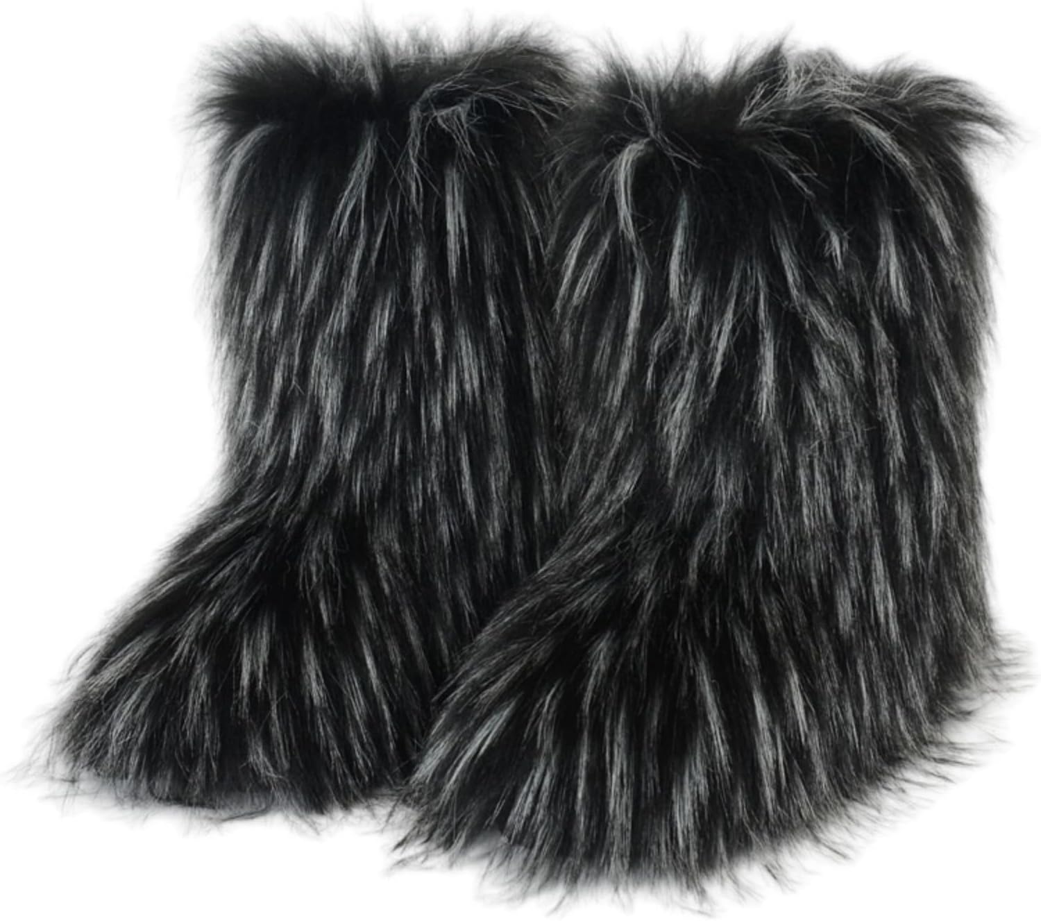 Женские меховые ботинки на плоской подошве Generic, темно-серый
Женские меховые ботинки на плоской подошве Generic, темно-серый