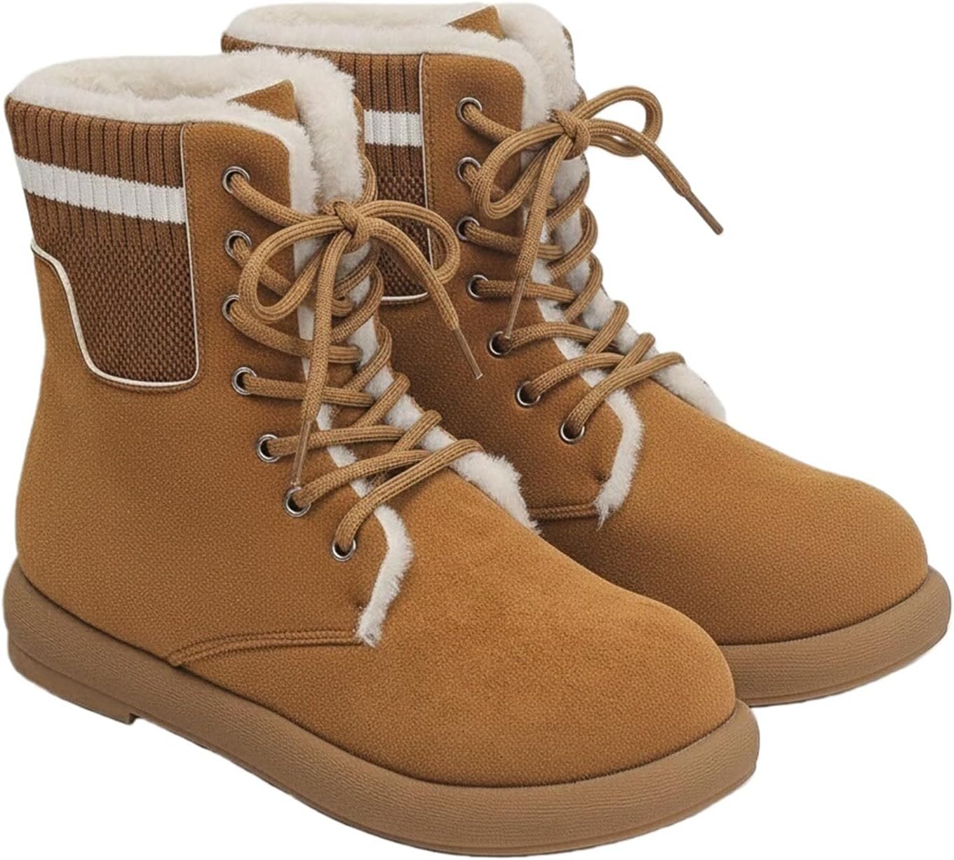 Женские зимние ботинки на снег утепленные мехом, шнуровка и на застежке, ботильоны, удобные, для широкой голени, с круглым носком, на платформе, для улицы Baxtayel, коричневый
Женские зимние ботинки на снег утепленные мехом, шнуровка и на застежке, ботильоны, удобные, для широкой голени, с круглым носком, на платформе, для улицы Baxtayel, коричневый