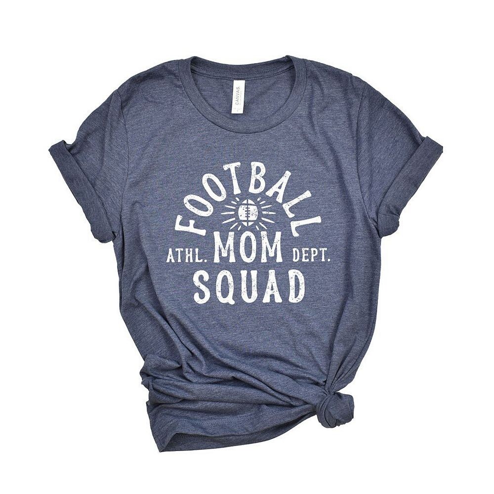 Футболка с короткими рукавами и рисунком Football Mom Squad Simply Sage Market, цвет Heather Navy
Футболка с короткими рукавами и рисунком Football Mom Squad Simply Sage Market, цвет Heather Navy