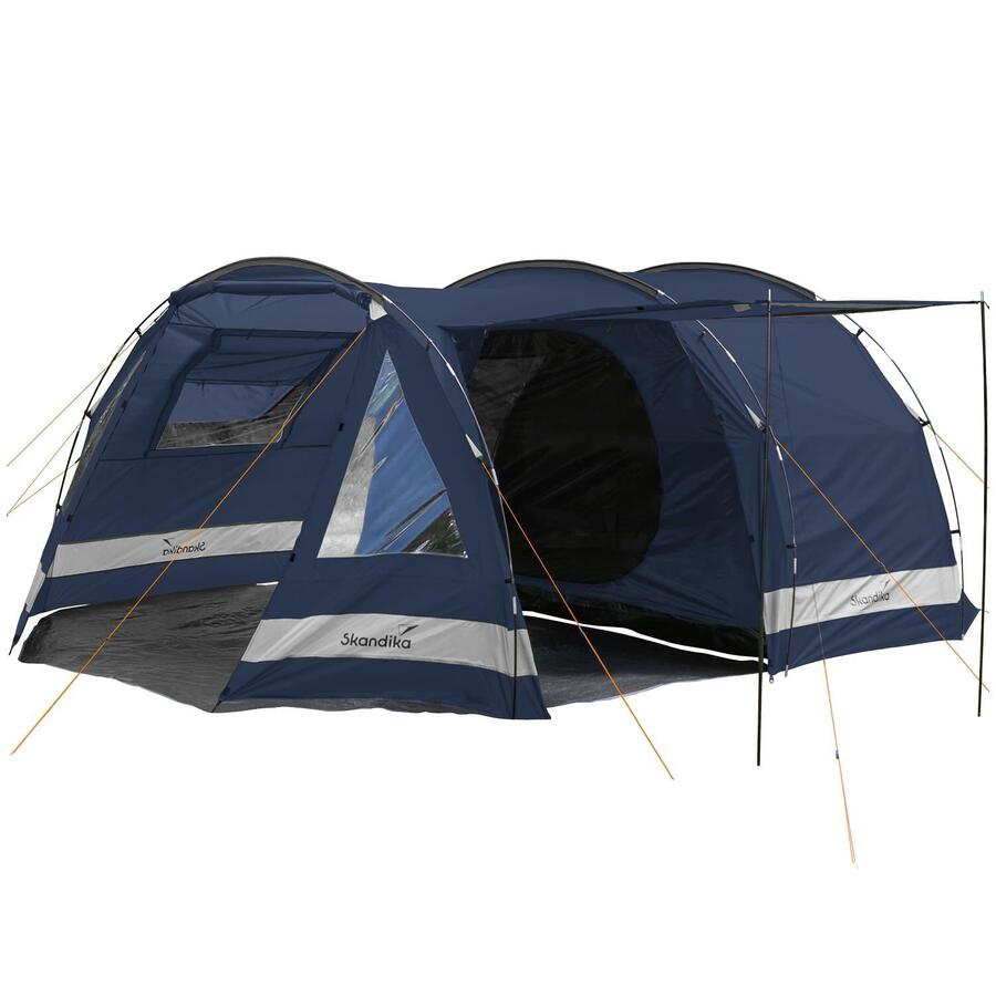 SKANDIKA Палатка Kambo 4-х туннельная - кемпинговая - на 4 человека - 1 темная каюта - 3 входа
SKANDIKA Палатка Kambo 4-х туннельная - кемпинговая - на 4 человека - 1 темная каюта - 3 входа