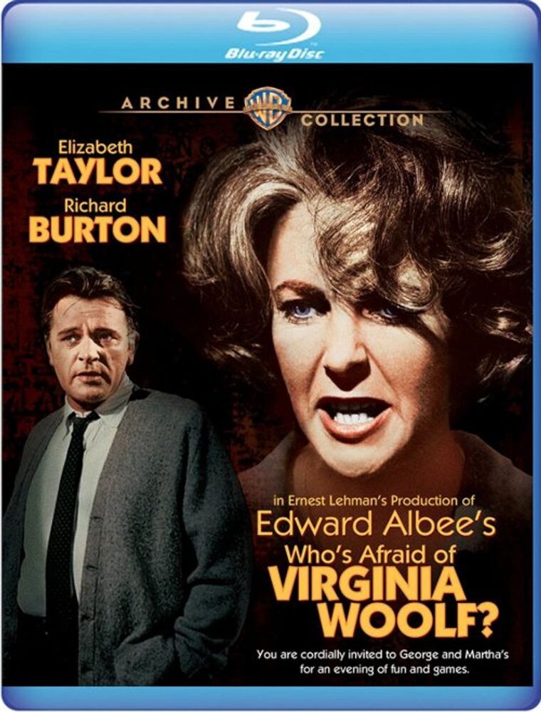 Диск Blu-ray Who's Afraid Of Virginia Woolf
Диск Blu-ray Who's Afraid Of Virginia Woolf