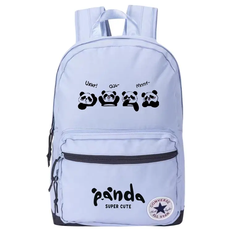 Converse Полиэстеровый рюкзак среднего размера светло-дымчатый голубой, Panda Friendship
Converse Полиэстеровый рюкзак среднего размера светло-дымчатый голубой, Panda Friendship