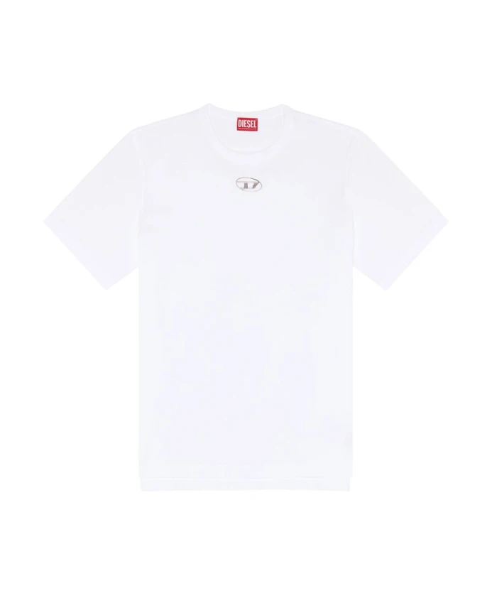 Хлопковая футболка S с логотипом Diesel, белый
Хлопковая футболка S с логотипом Diesel, белый
