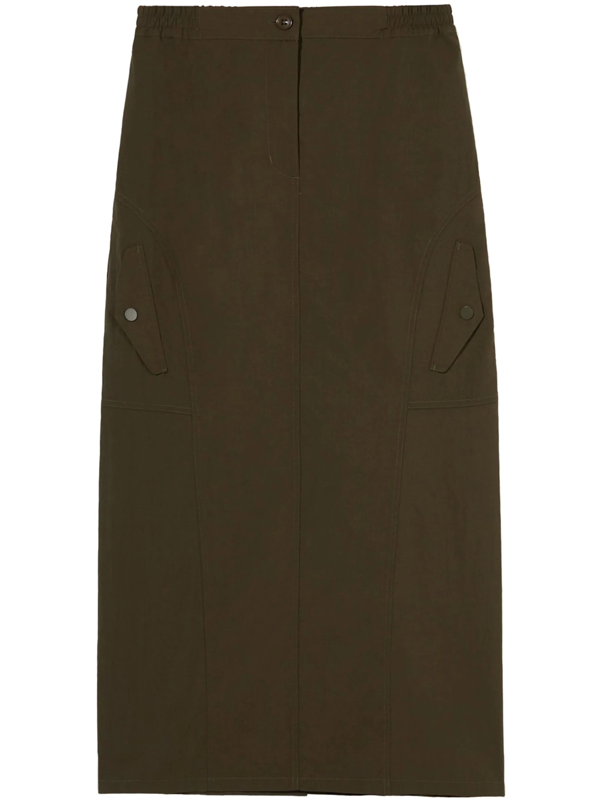 Юбка миди с завышенной талией B+Ab, зеленый
Юбка миди с завышенной талией B+Ab, зеленый