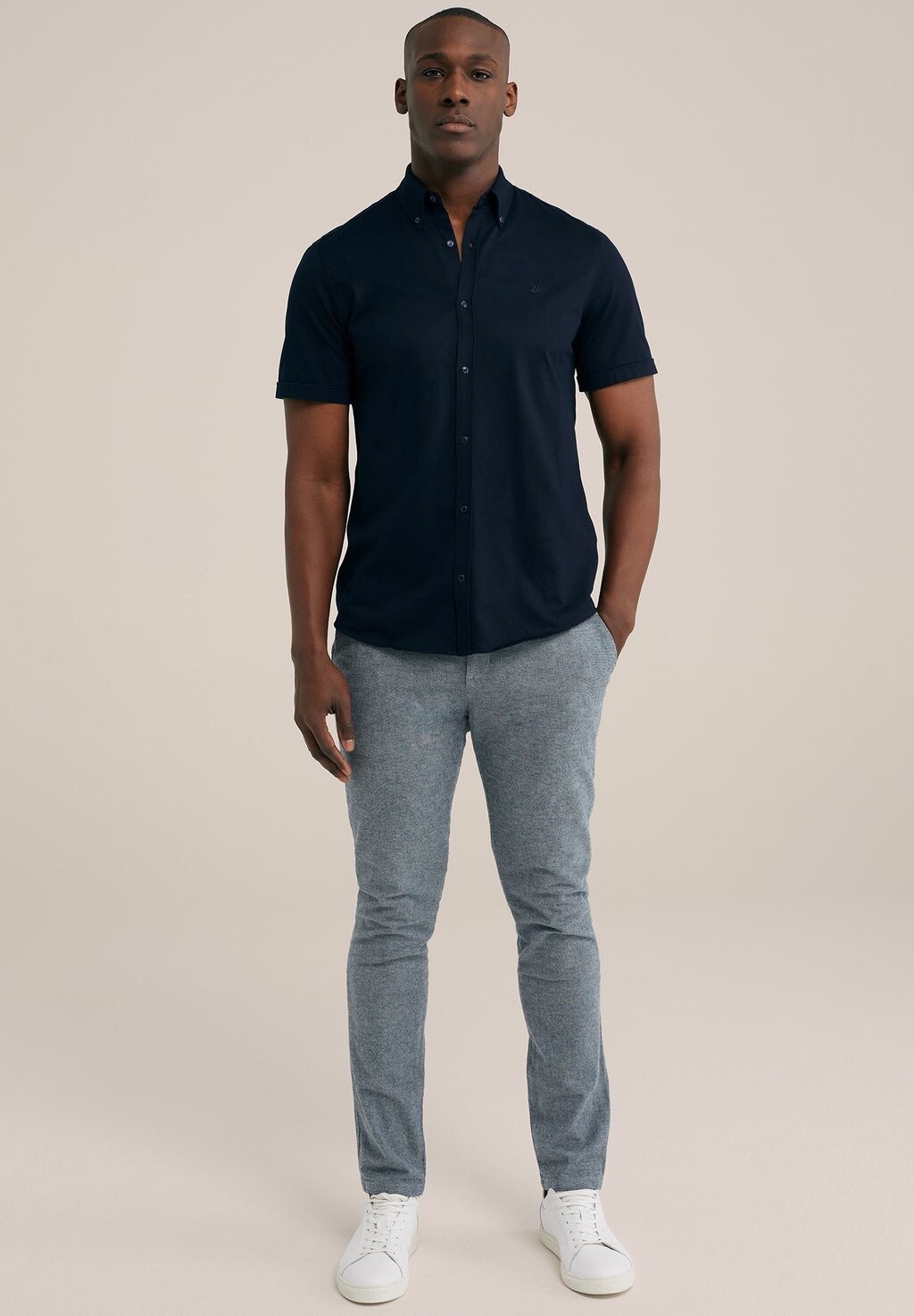 Рубашка WE Fashion, темно-синий
Рубашка WE Fashion, темно-синий