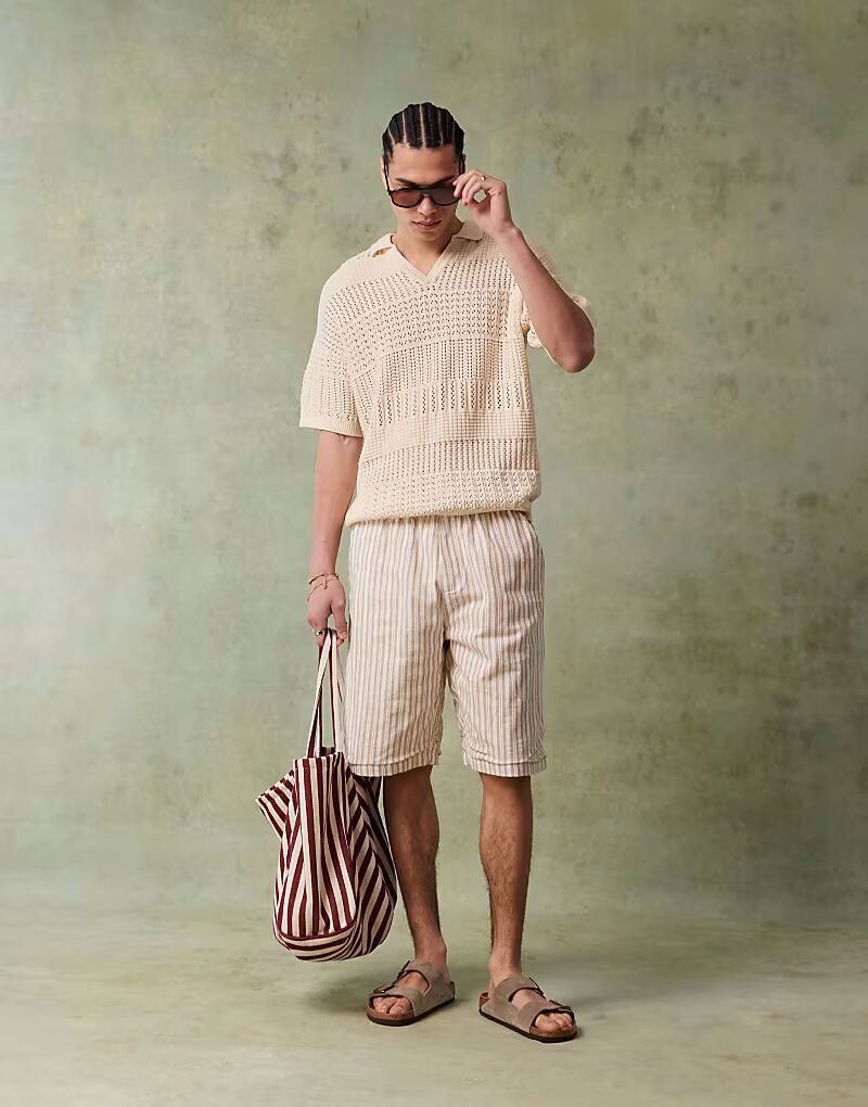 ASOS DESIGN свободная трикотажная рубашка-поло с вырезом-стойкой цвета экрю, Белый, ASOS DESIGN свободная трикотажная рубашка-поло с вырезом-стойкой цвета экрю
ASOS DESIGN свободная трикотажная рубашка-поло с вырезом-стойкой цвета экрю, Белый, ASOS DESIGN свободная трикотажная рубашка-поло с вырезом-стойкой цвета экрю