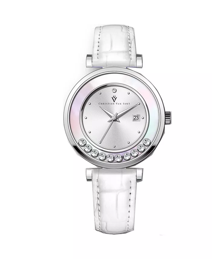 Женские часы Bria с серебристым циферблатом - CV3811 Christian Van Sant, серебряный 
Женские часы Bria с серебристым циферблатом - CV3811 Christian Van Sant, серебряный