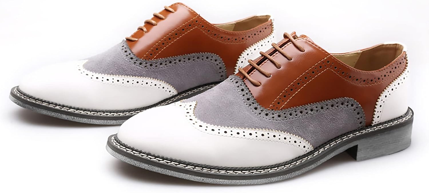 Мужские оксфордские кроссовки QHBPMGAD в классическом стиле- стильные оксфорды с перфорацией, повседневные замшевые туфли для работы и путешествий, отличный подарок, белый/желтый
Мужские оксфордские кроссовки QHBPMGAD в классическом стиле- стильные оксфорды с перфорацией, повседневные замшевые туфли для работы и путешествий, отличный подарок, белый/желтый