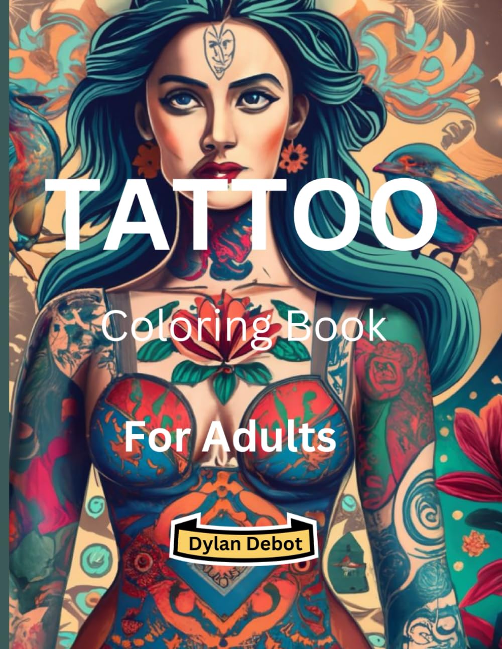 Tattoo Coloring Book For Adults: Skin Stories,Intrigate Desings for Inspired Expression (Independently published)
Tattoo Coloring Book For Adults: Skin Stories,Intrigate Desings for Inspired Expression (Independently published)