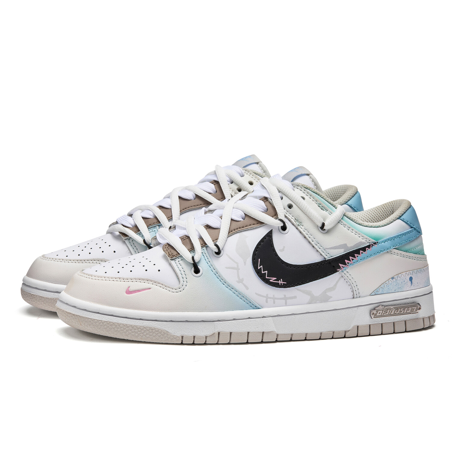 Кроссовки Nike Dunk Skateboarding Shoes Men Low-top Blue/White/Black/Brown, синий
Кроссовки Nike Dunk Skateboarding Shoes Men Low-top Blue/White/Black/Brown, синий