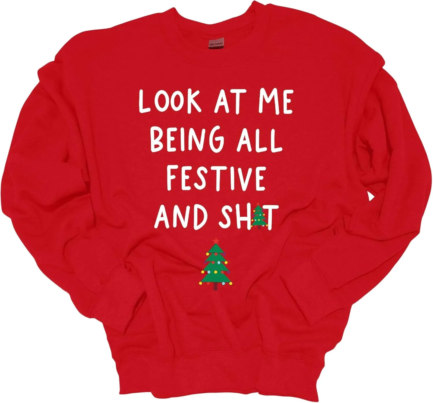 Толстовка Trenz Shirt Company с принтом "Look At Me Being All Festive and Sh!t"
Толстовка Trenz Shirt Company с принтом "Look At Me Being All Festive and Sh!t"