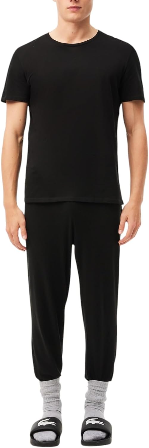 Lacoste мужская футболка с круглым вырезом, 100% хлопок, обычный крой, набор из 3 штук, Black
Lacoste мужская футболка с круглым вырезом, 100% хлопок, обычный крой, набор из 3 штук, Black