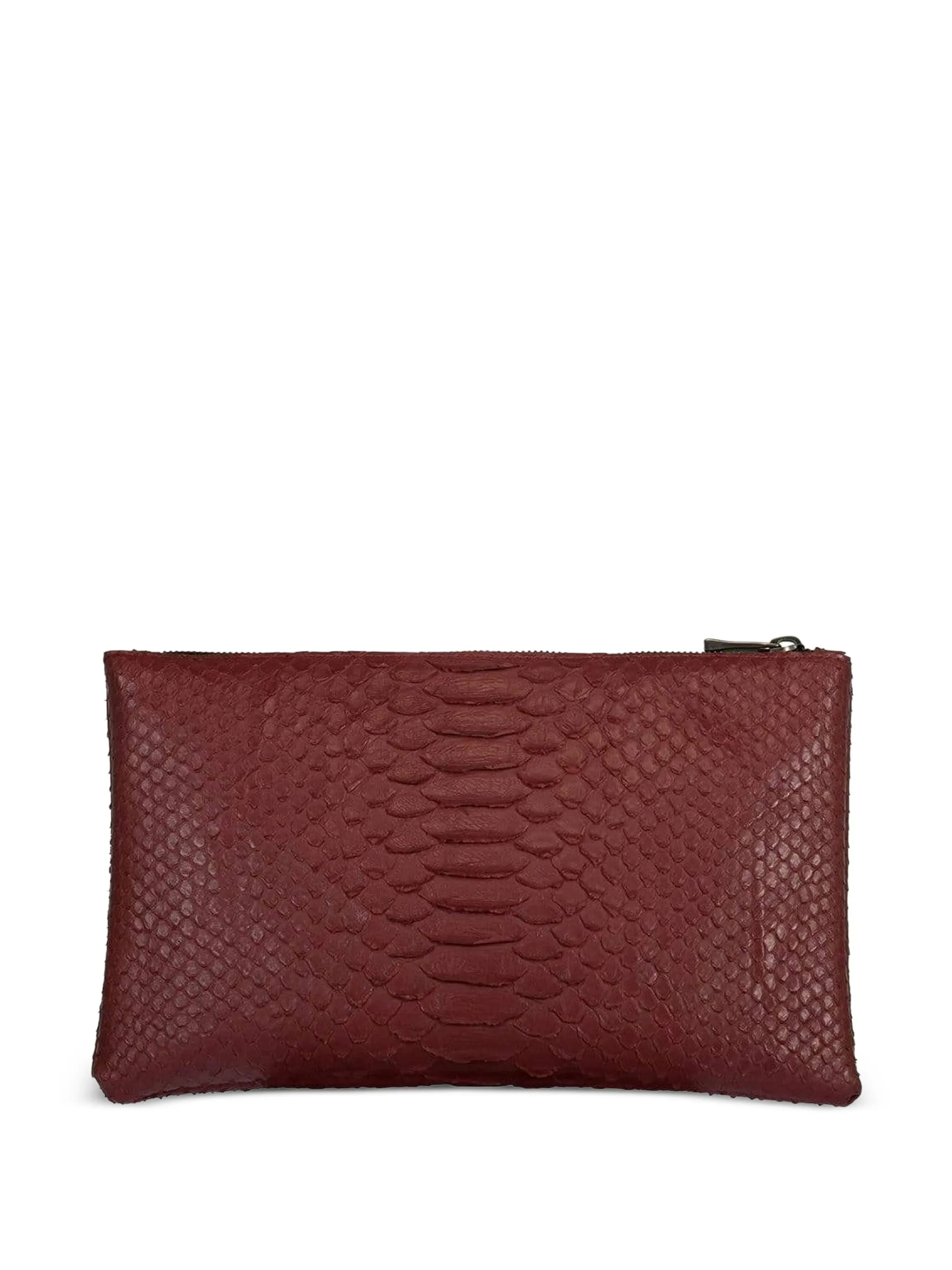 Клатч с тиснением под кожу змеи Rivers Eight, красный
Клатч с тиснением под кожу змеи Rivers Eight, красный