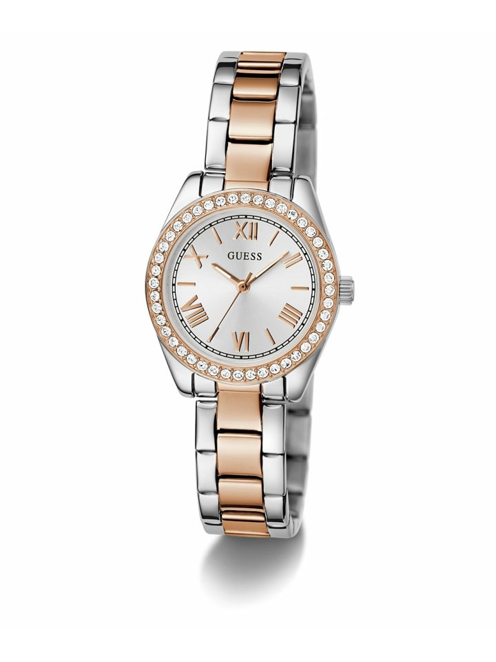 Guess Аналоговые часы для женщин, однотонные
Guess Аналоговые часы для женщин, однотонные