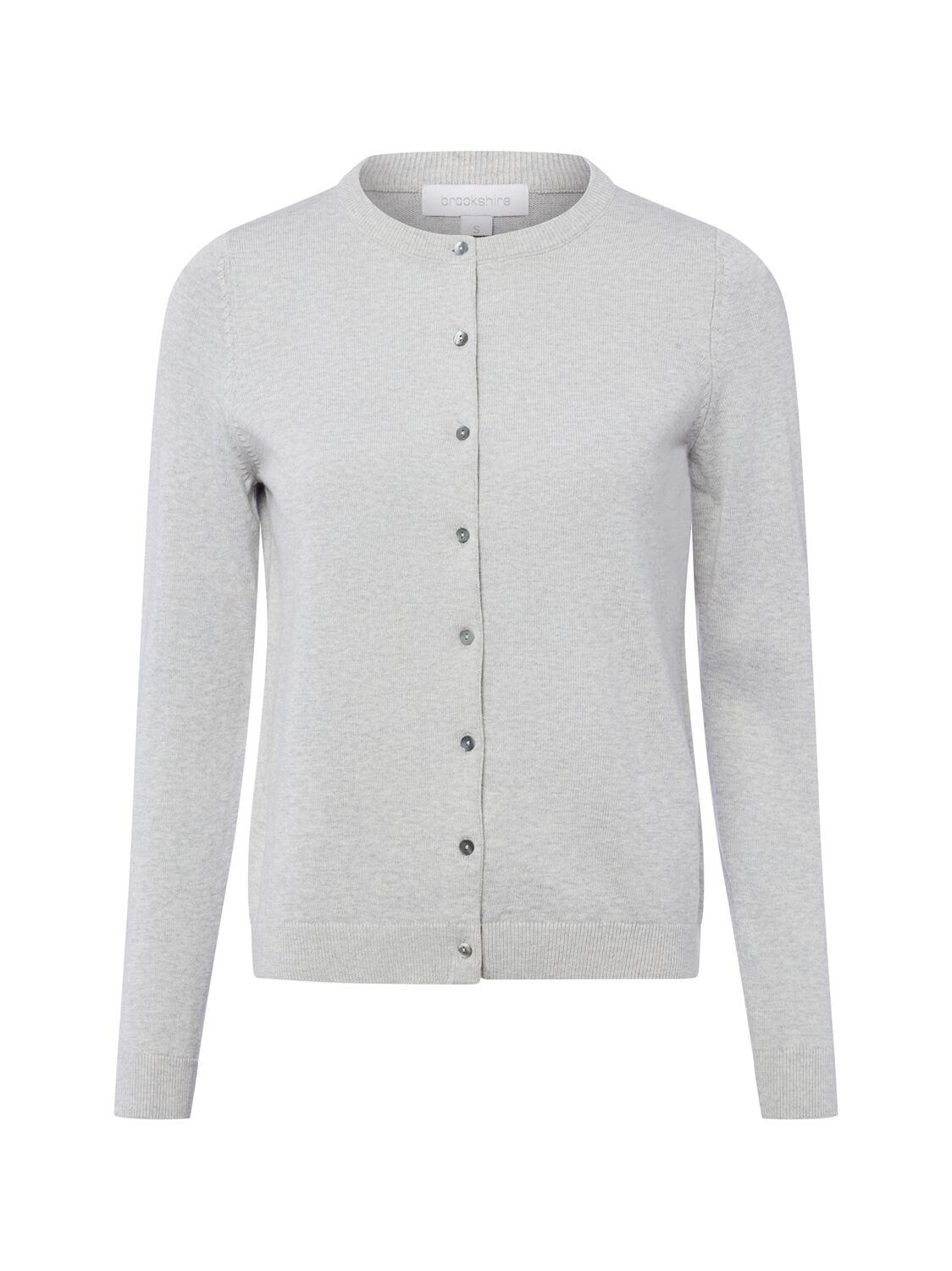Brookshire Вязаный кардиган светло-серого цвета
Brookshire Вязаный кардиган светло-серого цвета