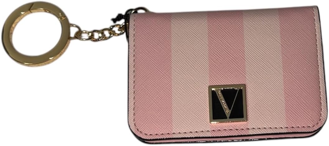 Брелок-портмоне Victoria's Secret в розовую полоску - компактный мини-кошелек для удостоверений личности. Новинка.
Брелок-портмоне Victoria's Secret в розовую полоску - компактный мини-кошелек для удостоверений личности. Новинка.