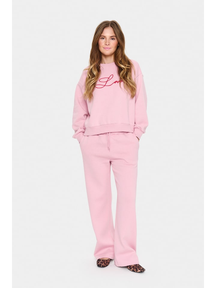 Брюки свободного покроя ZlovinaSZ, прямого кроя, розового цвета SAINT TROPEZ
Брюки свободного покроя ZlovinaSZ, прямого кроя, розового цвета SAINT TROPEZ