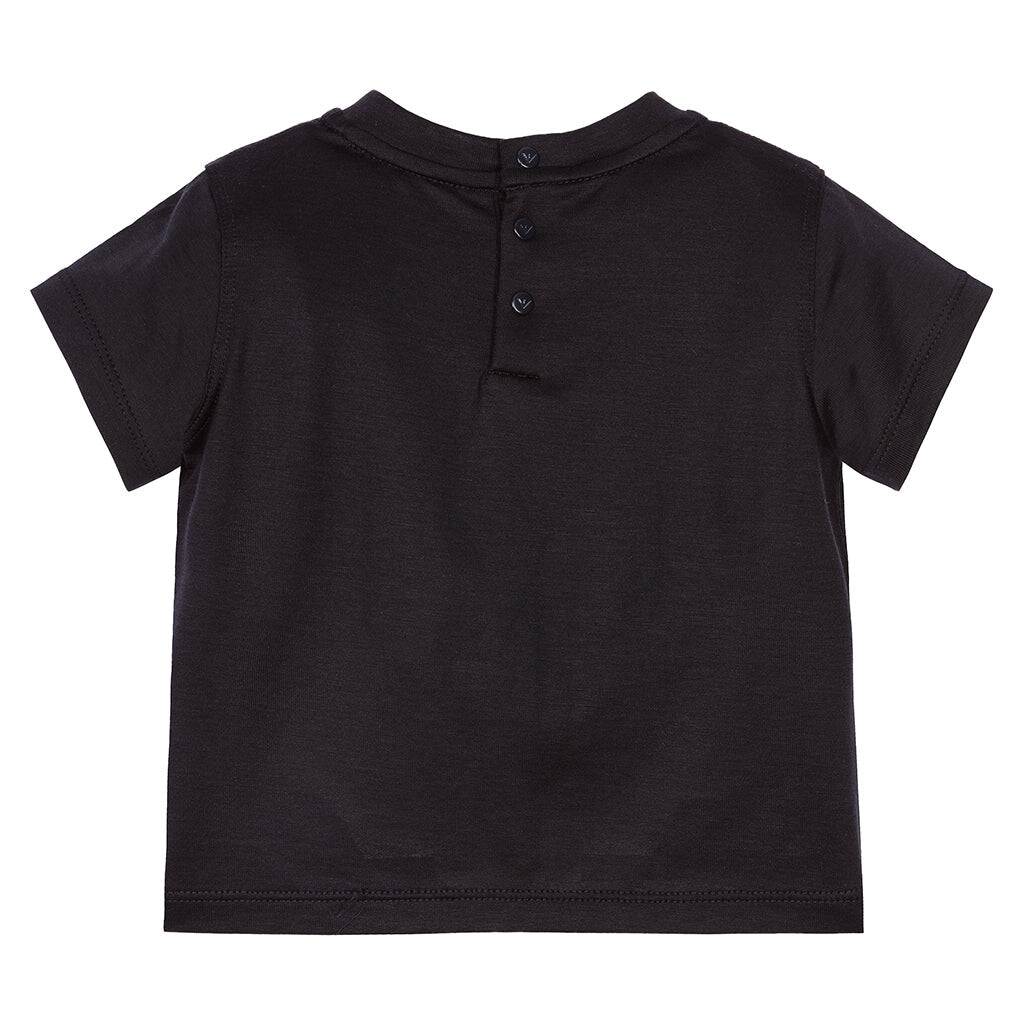 Темно-синяя футболка с логотипом Armani, синий
Темно-синяя футболка с логотипом Armani, синий