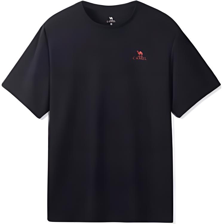 Футболка мужская спортивная беговая фитнес быстросохнущая базовая универсальная короткий рукав CAMEL, темно-синий 
Футболка мужская спортивная беговая фитнес быстросохнущая базовая универсальная короткий рукав CAMEL, темно-синий