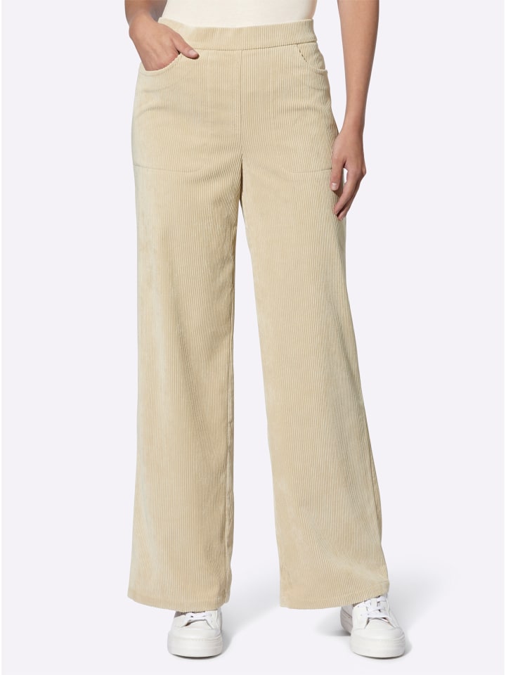 Heine Вельветовые брюки песочного цвета
Heine Вельветовые брюки песочного цвета