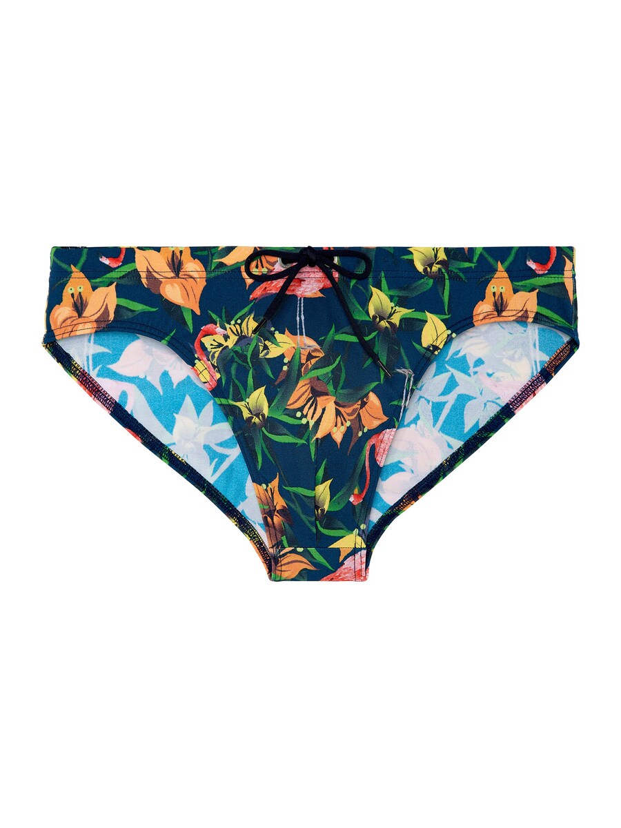 Плавки HOM Swim Trunks Flamingo, цвет navy/mixed colors
Плавки HOM Swim Trunks Flamingo, цвет navy/mixed colors