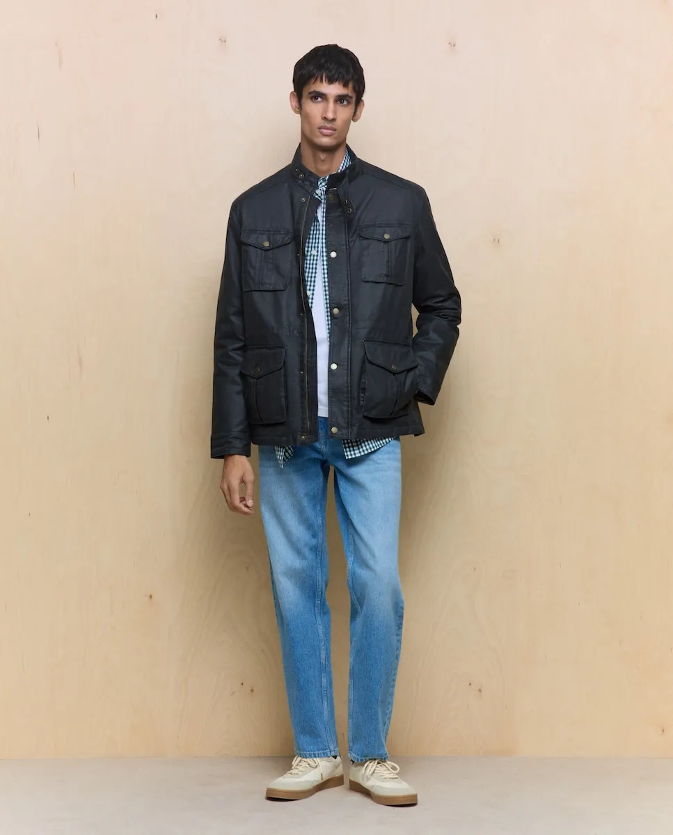 Мужская вощеная куртка с четырьмя карманами Easy Wear, антрацитовый
Мужская вощеная куртка с четырьмя карманами Easy Wear, антрацитовый