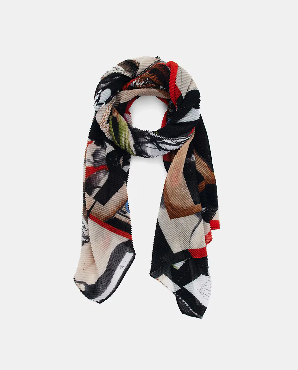 Газетный шарф Desigual, мультиколор
Газетный шарф Desigual, мультиколор