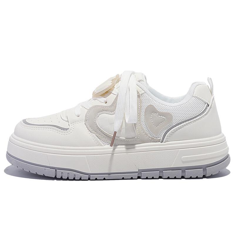 Кеды, скейтборд обувь женская низкая белый серый Mktkm
Кеды, скейтборд обувь женская низкая белый серый Mktkm