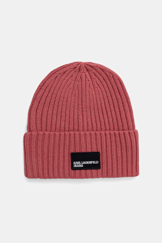 Шерстяная шапка Karl Lagerfeld Jeans, розовый
Шерстяная шапка Karl Lagerfeld Jeans, розовый