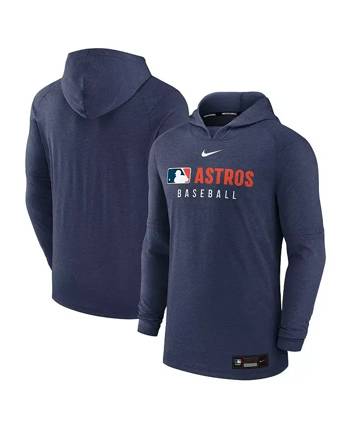 Мужская худи из трикотажа с эффектом хизер в цвете navy из коллекции Authentic Collection Houston Astros Nike
Мужская худи из трикотажа с эффектом хизер в цвете navy из коллекции Authentic Collection Houston Astros Nike