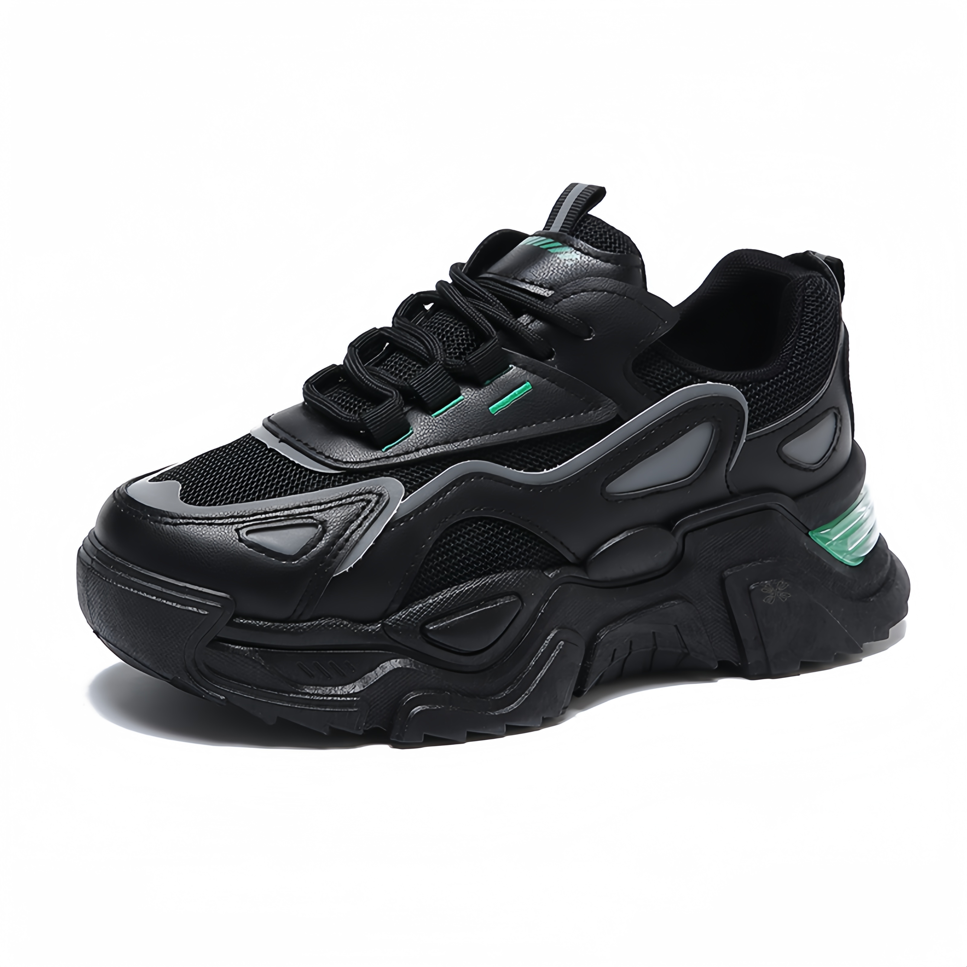 Износостойкие и нескользящие детские кроссовки для подростков YUZHAOLIN, черный 
Износостойкие и нескользящие детские кроссовки для подростков YUZHAOLIN, черный