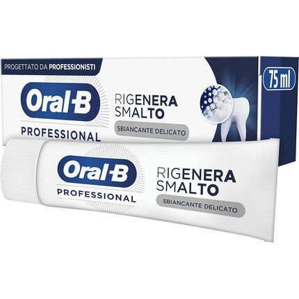 Oral-B Professional Regenerate Нежная отбеливающая зубная паста 75мл
Oral-B Professional Regenerate Нежная отбеливающая зубная паста 75мл