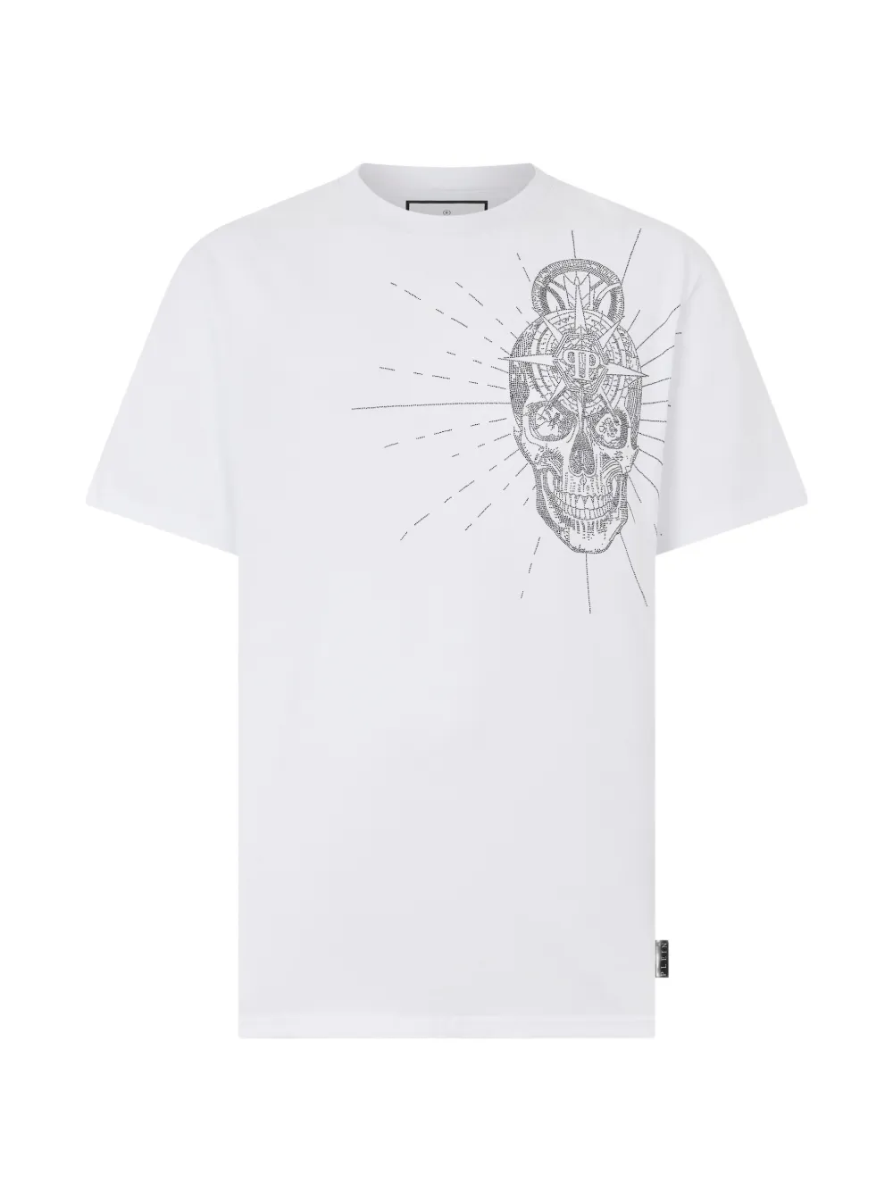 Футболка с короткими рукавами и круглым вырезом Philipp Plein, белый
Футболка с короткими рукавами и круглым вырезом Philipp Plein, белый